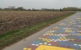 les pavés colorés du Paris Roubaix